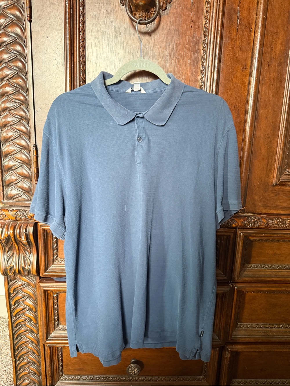 Calvin Klein Men's Blue Polo XL
